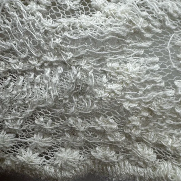 Tea n Rose Edwardian Inspired Elegant Lace and Crochet Maxi Dress in Cream,Large - Picture 11 of 17